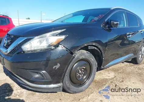 2015 Nissan Murano Sl z USA, uszkodzony, nr VIN 5N1AZ2MG6FN254526